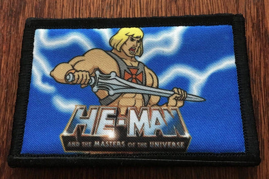 He-Man Masters of the Universe Morale Patch Morale Patches Redheaded T Shirts