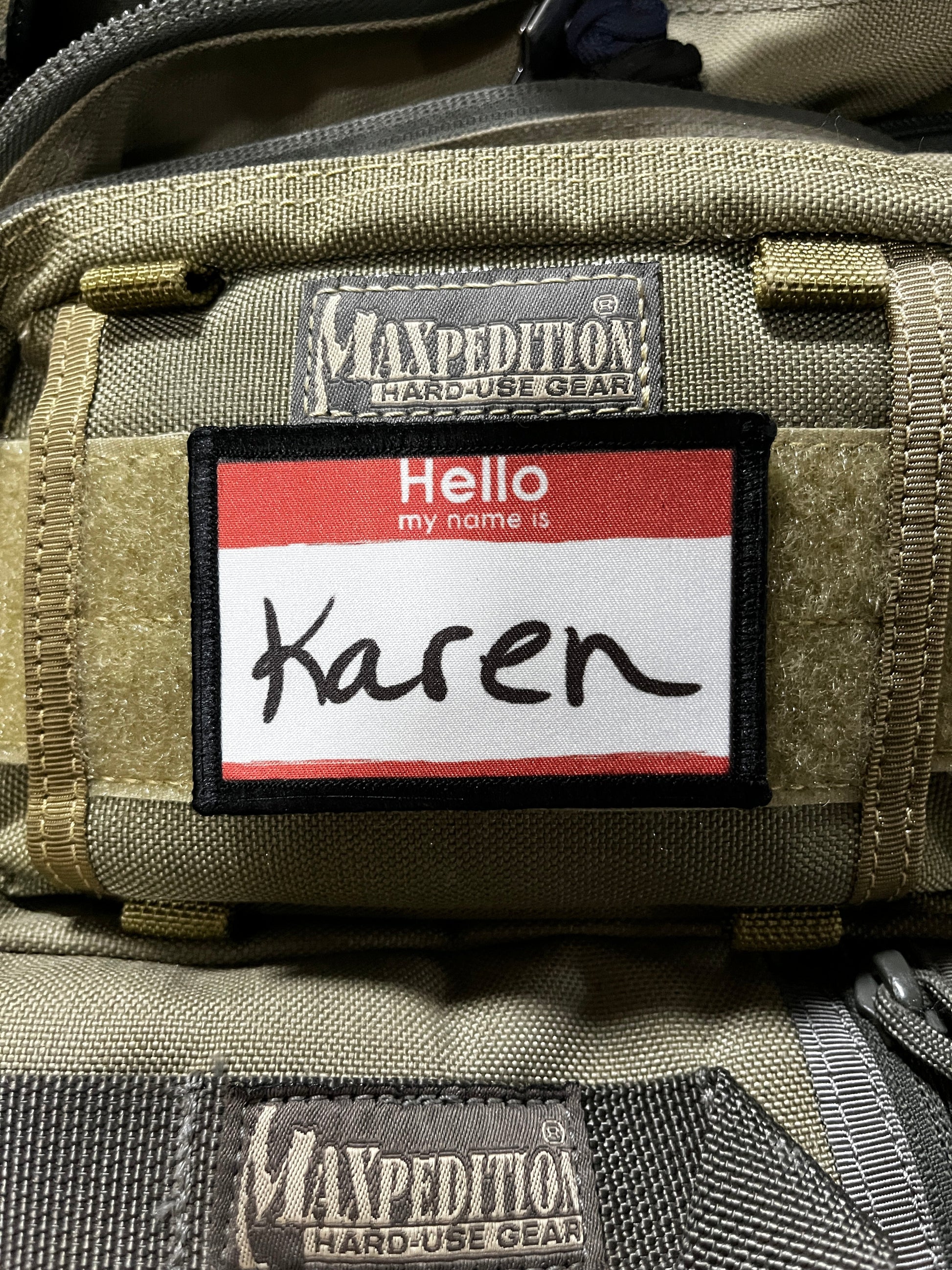 Hello My Name is Karen Morale Patch Morale Patches Redheaded T Shirts
