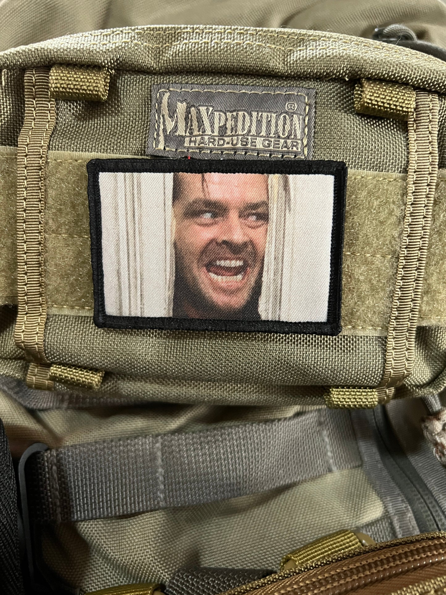 Here's Johnny! The Shining Morale Patch Morale Patches Redheaded T Shirts
