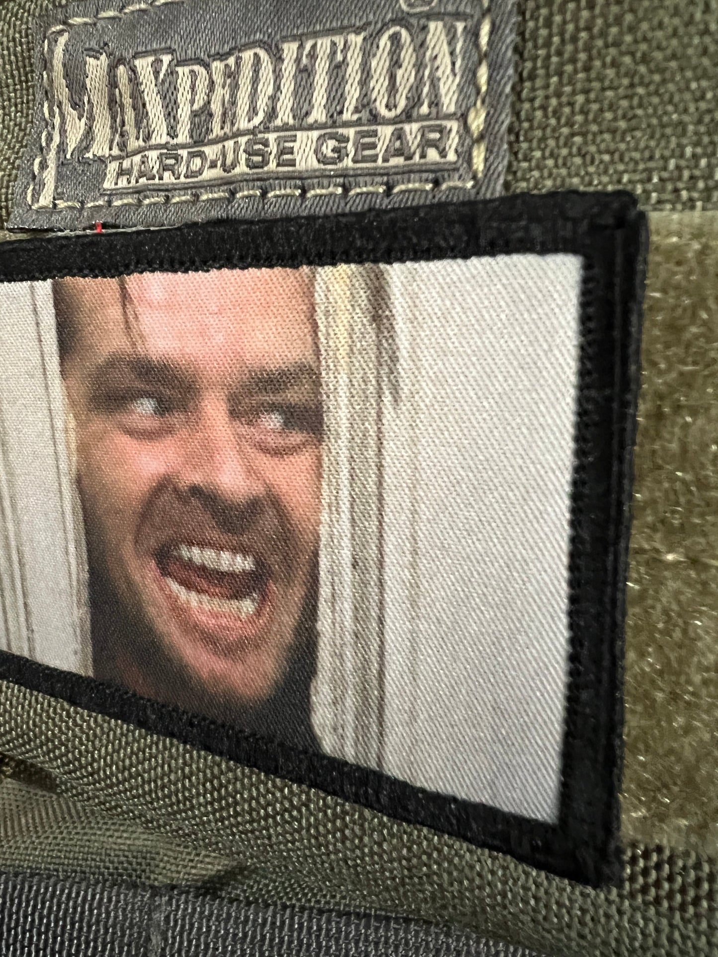 Here's Johnny! The Shining Morale Patch Morale Patches Redheaded T Shirts