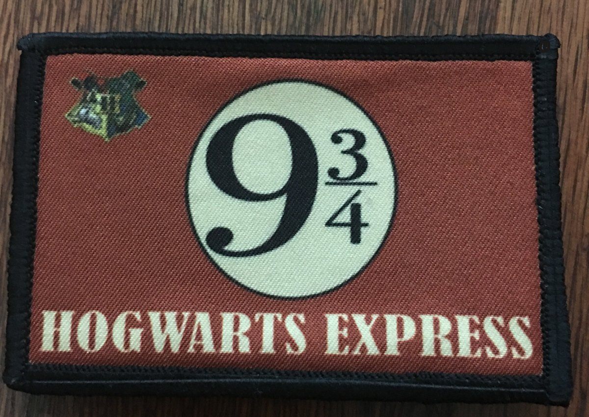 Hogwarts Express Harry Potter Velcro Morale Patch Morale Patches Redheaded T Shirts
