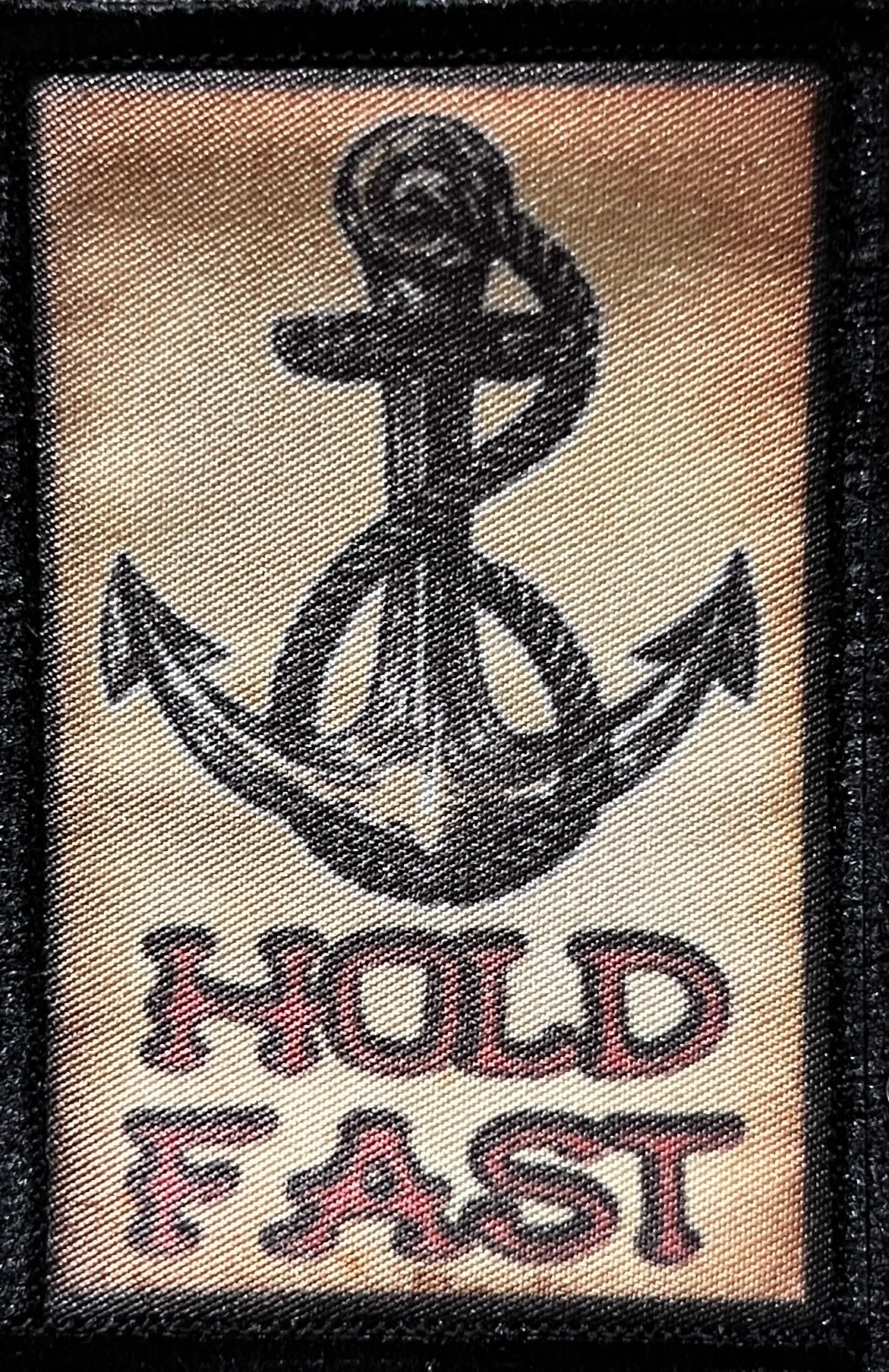 Hold Fast Anchor Tattoo Morale Patch Morale Patches Redheaded T Shirts
