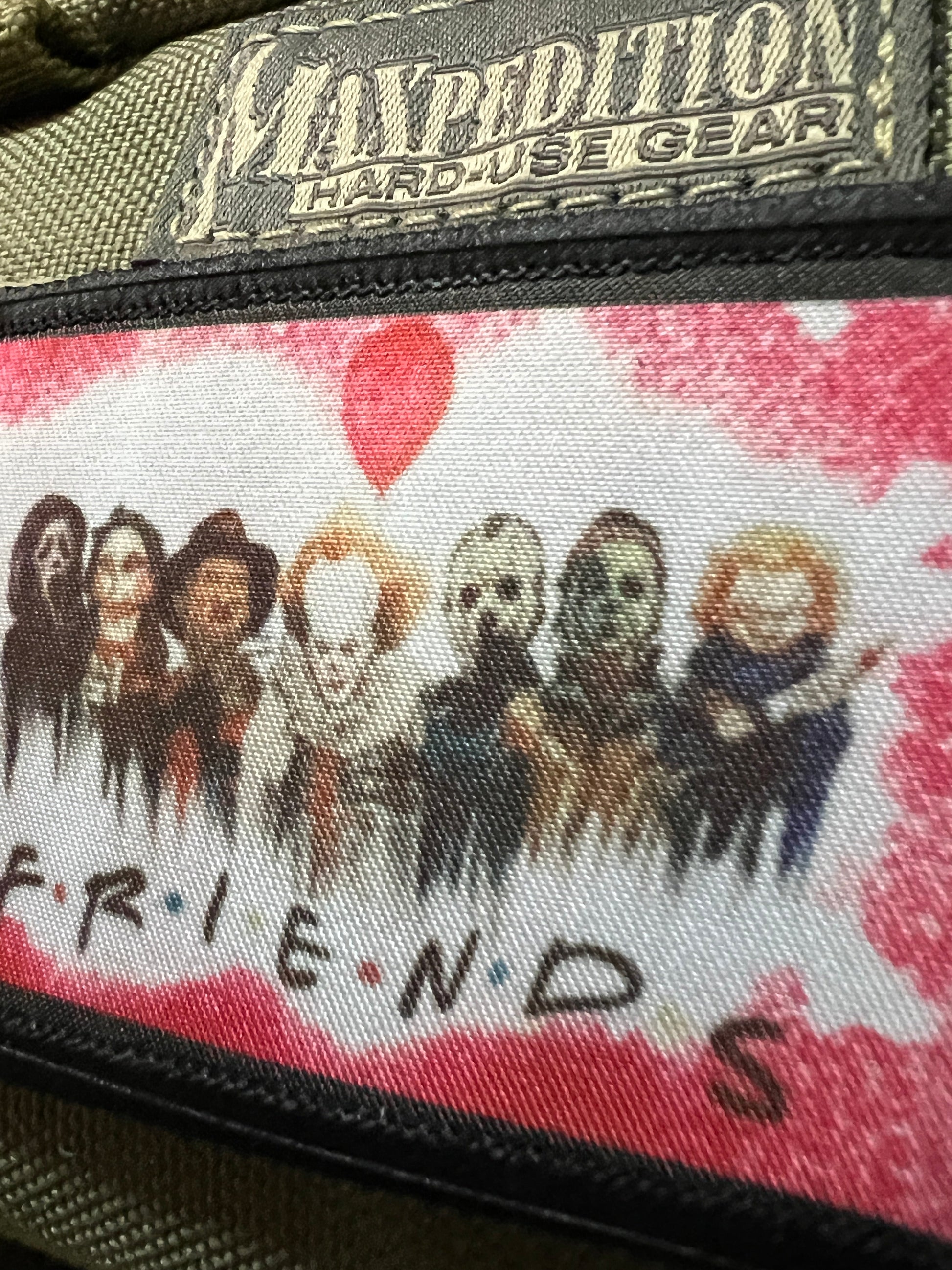 Horror Movie Friends Morale Patch Morale Patches Redheaded T Shirts