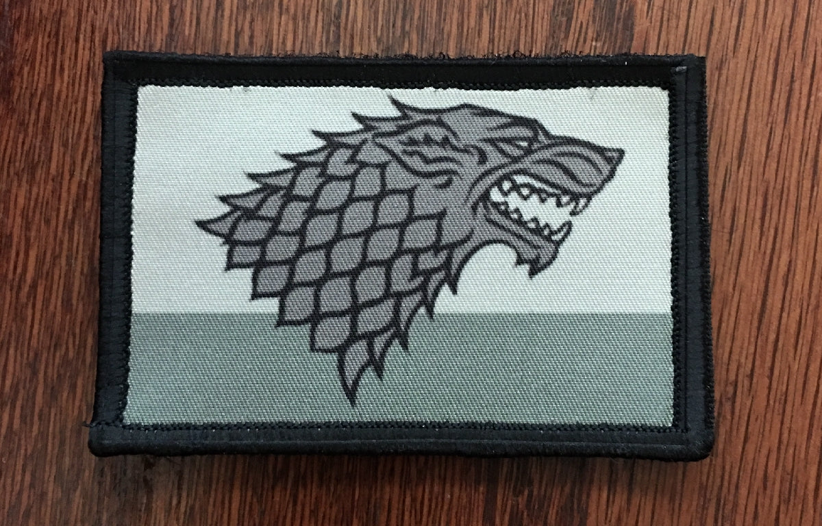 House Stark Sigil Game of Thrones Morale Patch Morale Patches Redheaded T Shirts