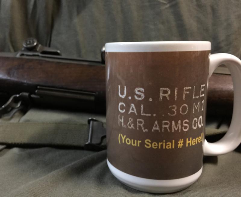 H&R M1 Garand PERSONALIZED Receiver Coffee Mug Coffee Mugs Redheaded T Shirts 