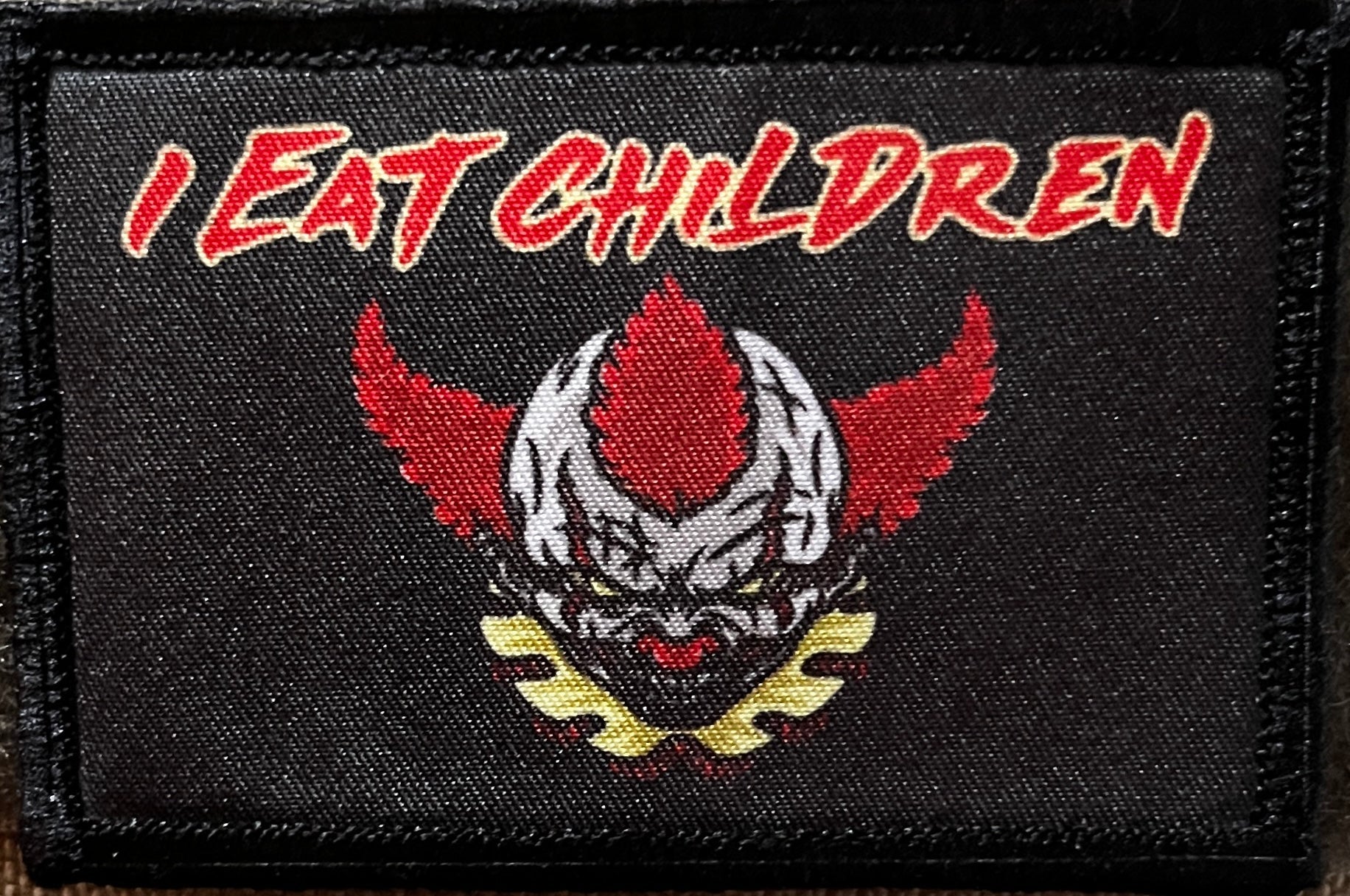 I Eat Children Clown Morale Patch Morale Patches Redheaded T Shirts