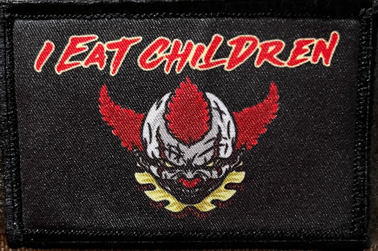 I Eat Children Clown Morale Patch Morale Patches Redheaded T Shirts