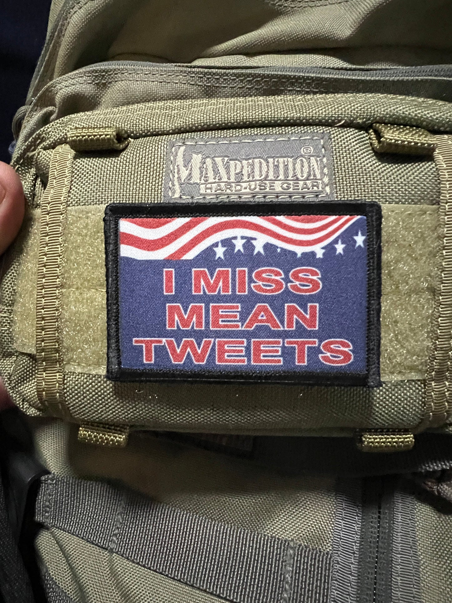 I Miss Mean Tweets Morale Patch Morale Patches Redheaded T Shirts
