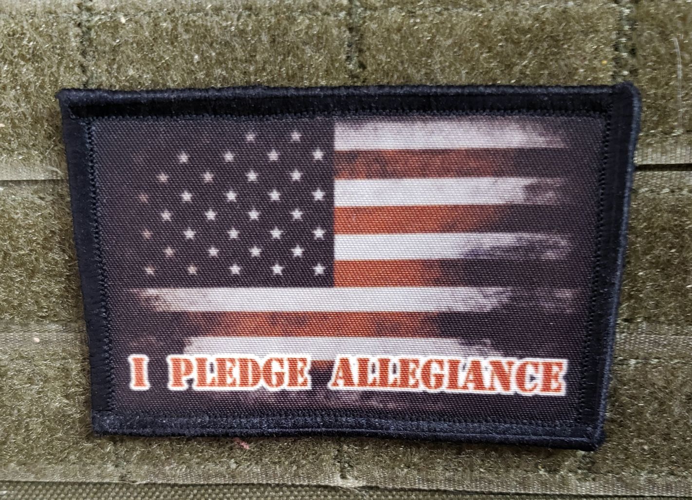 I Pledge Allegiance Morale Patch Morale Patches Redheaded T Shirts