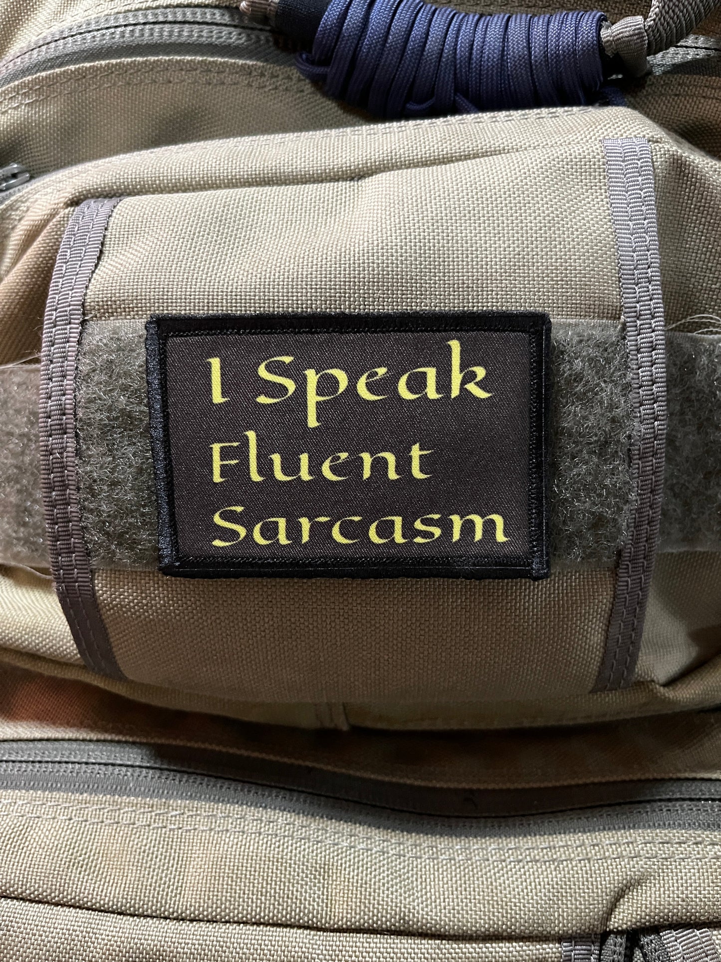 I Speak Fluent Sarcasm Morale Patch Morale Patches Redheaded T Shirts