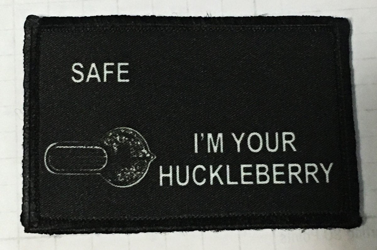 I'm Your Huckleberry Safety Selector Morale Patch Morale Patches Redheaded T Shirts