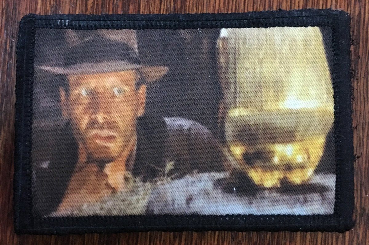 Indiana Jones Idol Morale Patch Morale Patches Redheaded T Shirts