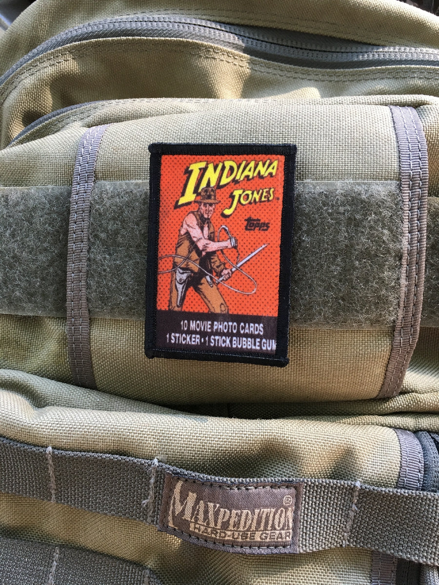 Indiana Jones Trading Cards Morale Patch Morale Patches Redheaded T Shirts