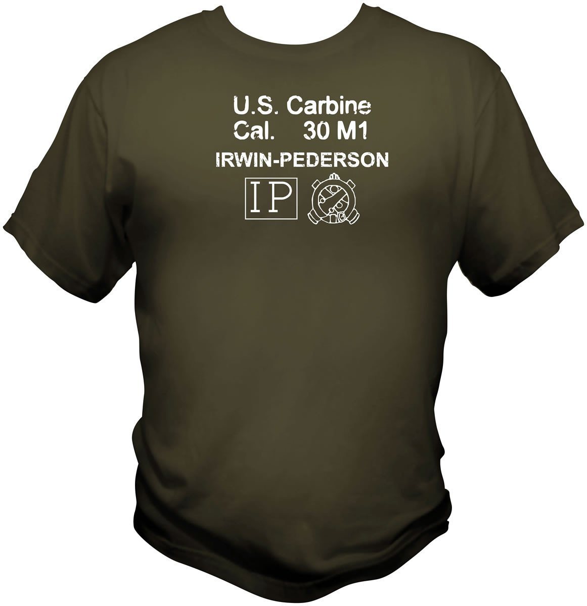 Irwin Pedersen M1 Carbine T Shirt T Shirts Redheaded T Shirts Small Olive Drab