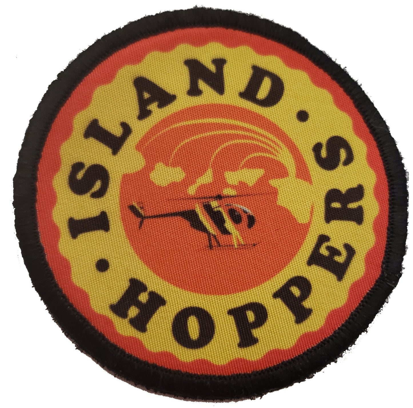 Island Hoppers Magnum PI Morale Patch Morale Patches Redheaded T Shirts