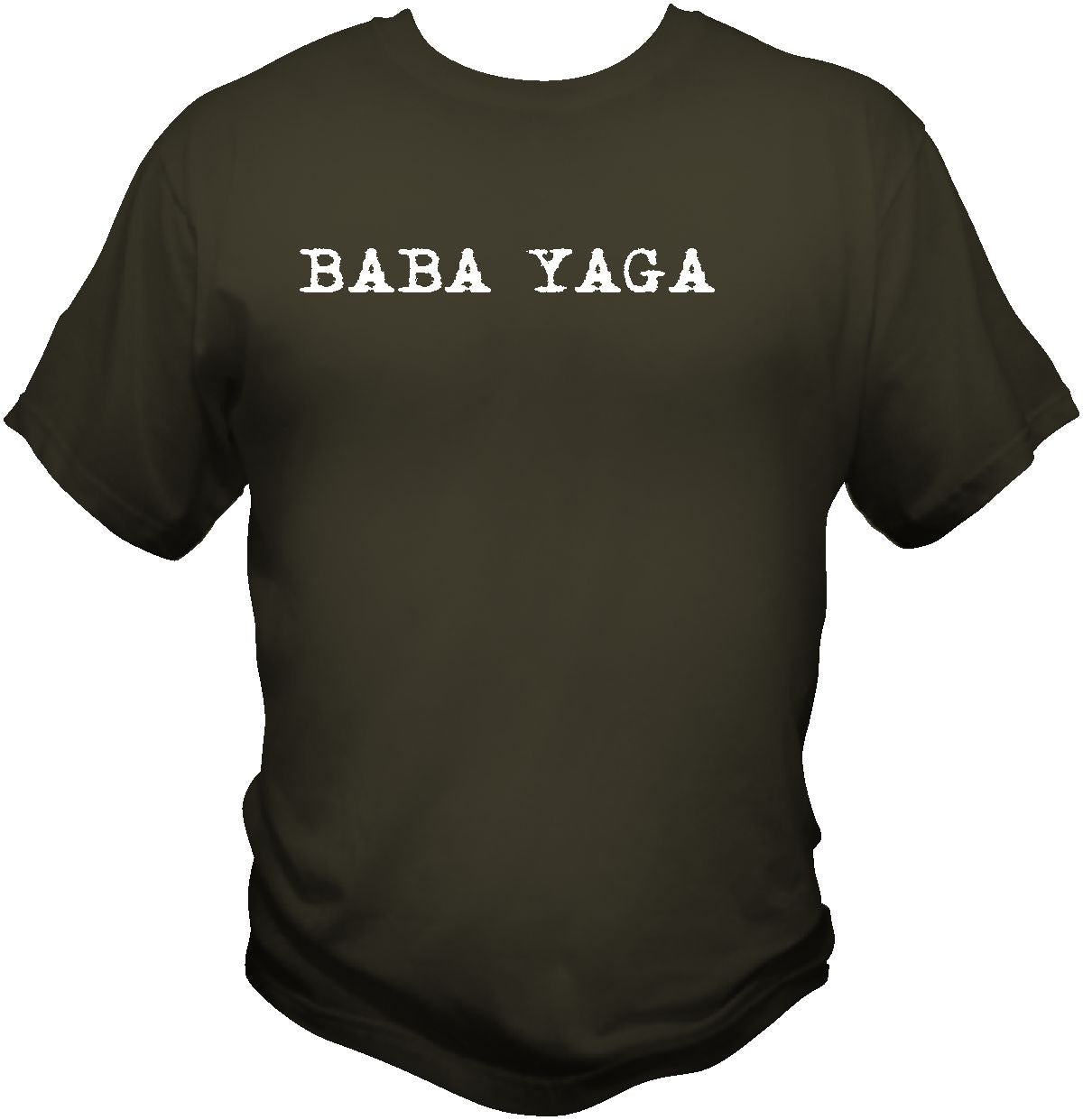 John Wick Baba Yaga T Shirt T Shirts Redheaded T Shirts Small Olive Drab