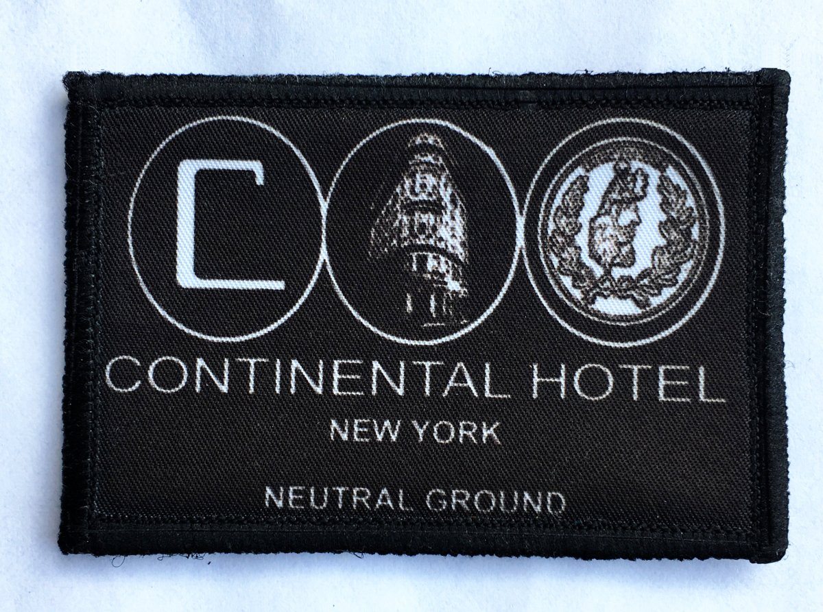 John Wick Hotel Continental Velcro Morale Patch Morale Patches Redheaded T Shirts