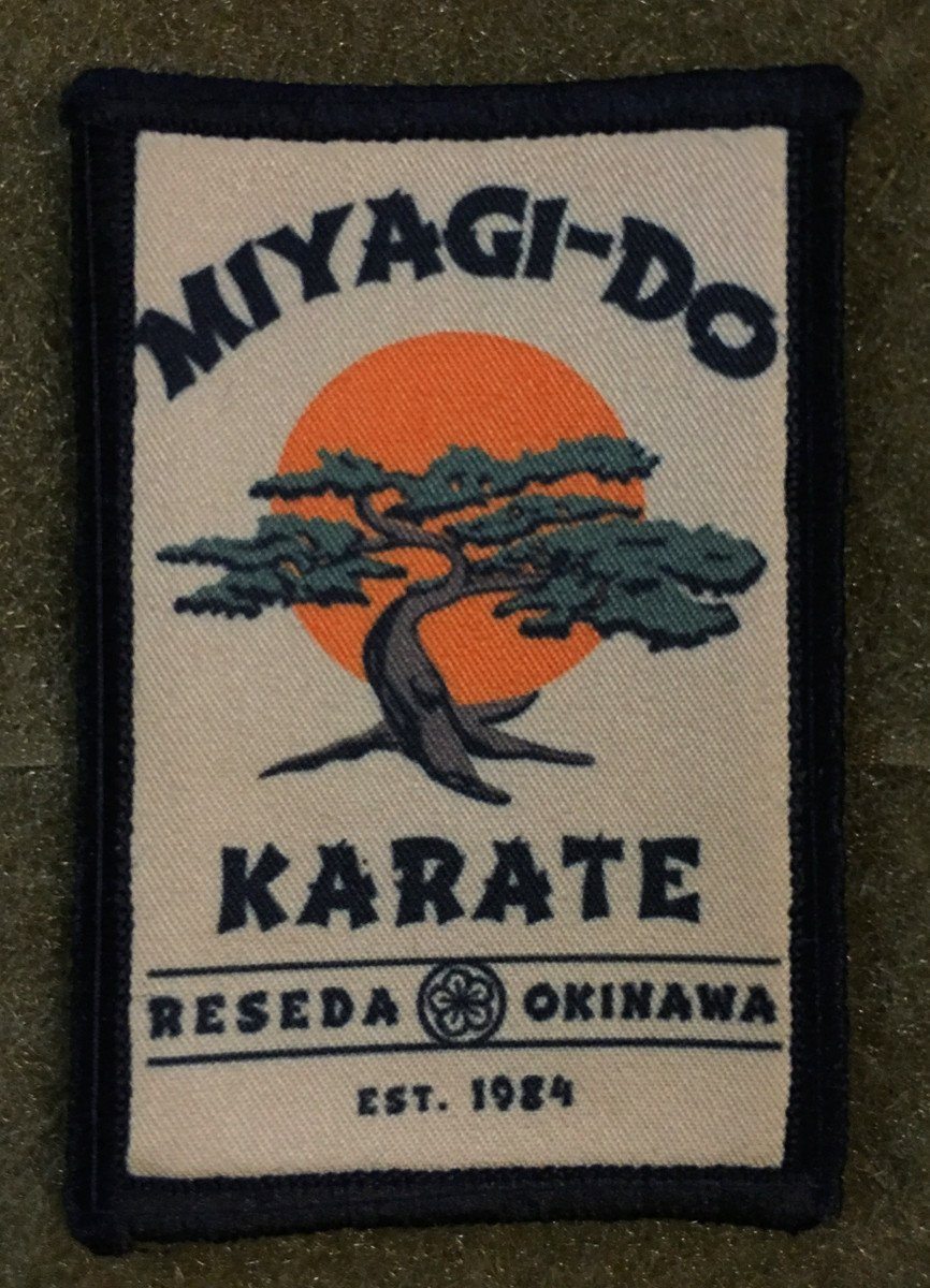 Karate Kid Movie Miyagi Do Morale Patch Morale Patches Redheaded T Shirts