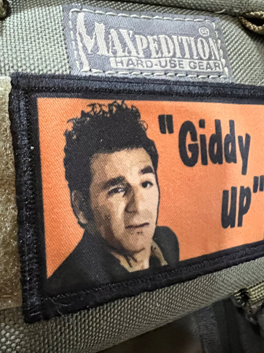 Kramer Giddy Up Morale Patch Morale Patches Redheaded T Shirts