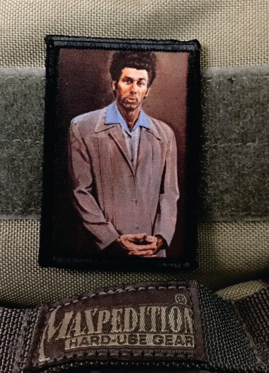 Kramer Painting Seinfeld Morale Patch Morale Patches Redheaded T Shirts