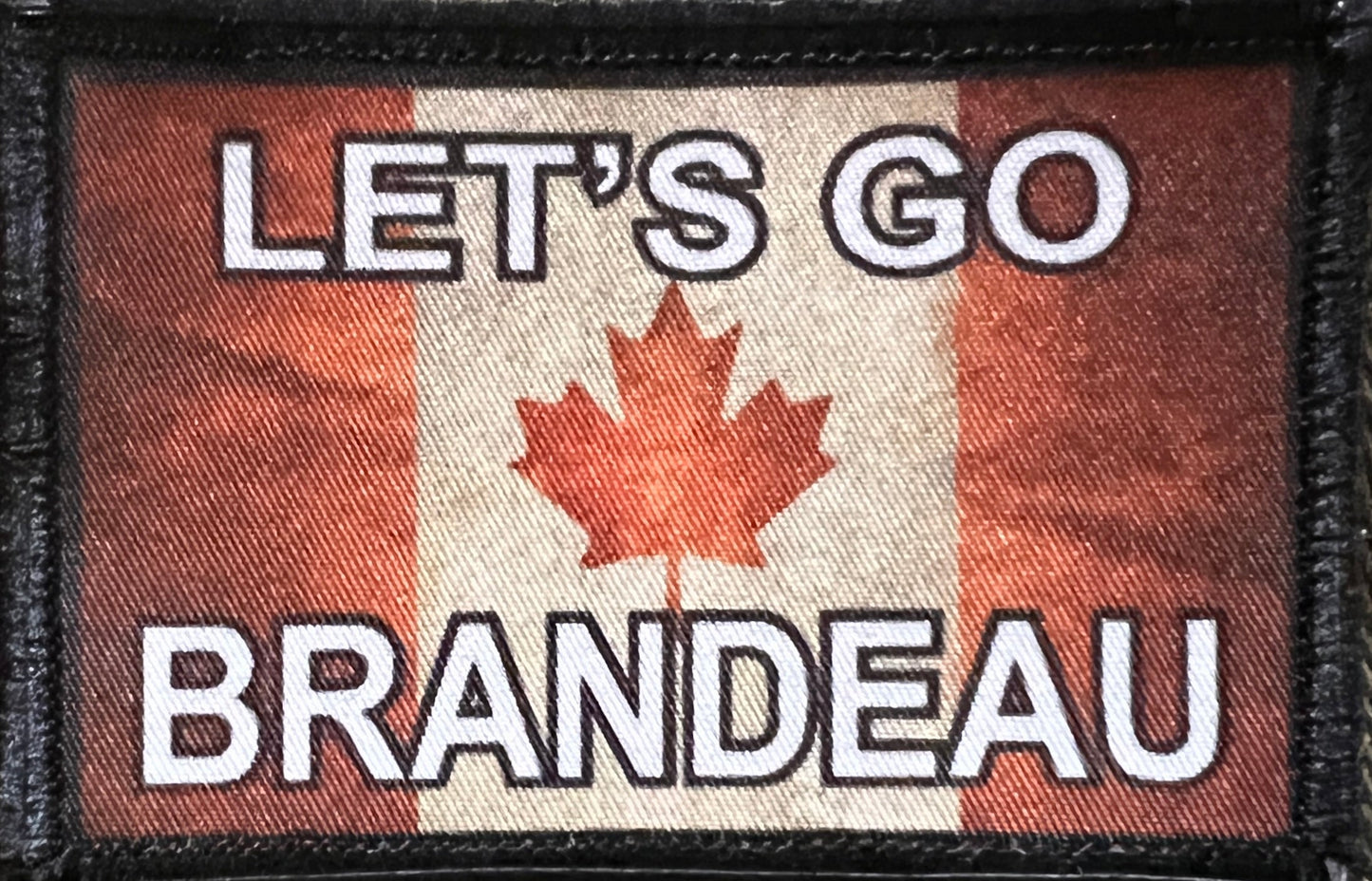 Let's Go Brandeau Morale Patch Morale Patches Redheaded T Shirts