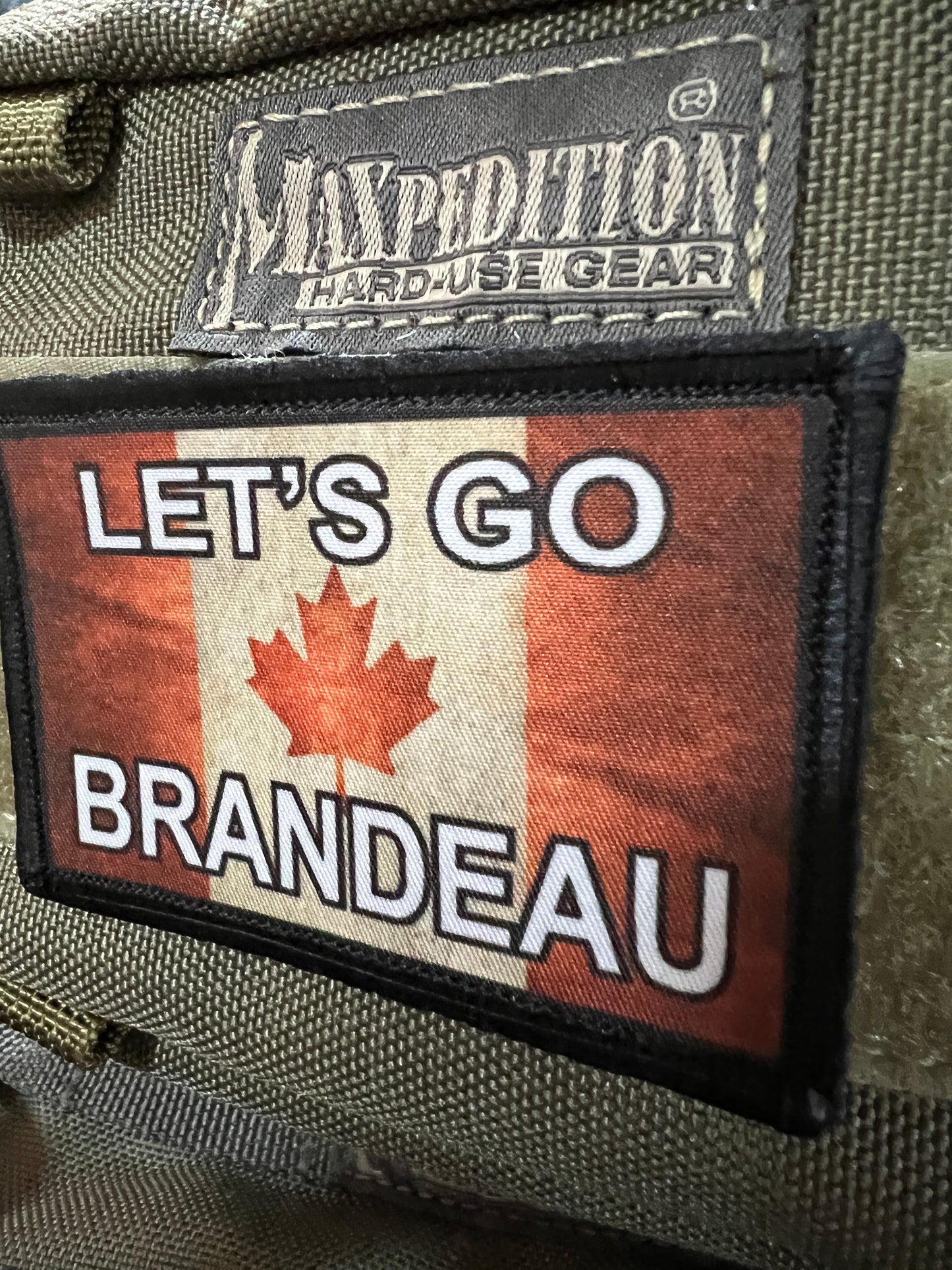 Let's Go Brandeau Morale Patch Morale Patches Redheaded T Shirts