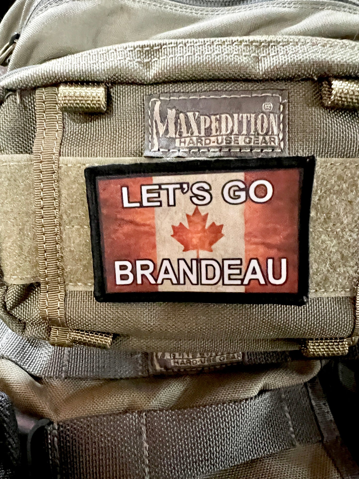 Let's Go Brandeau Morale Patch Morale Patches Redheaded T Shirts