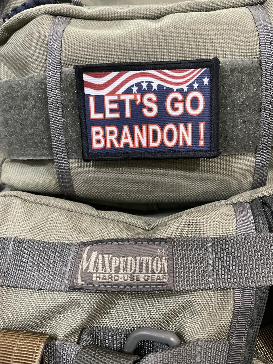 Let's Go Brandon Velcro Morale Patch