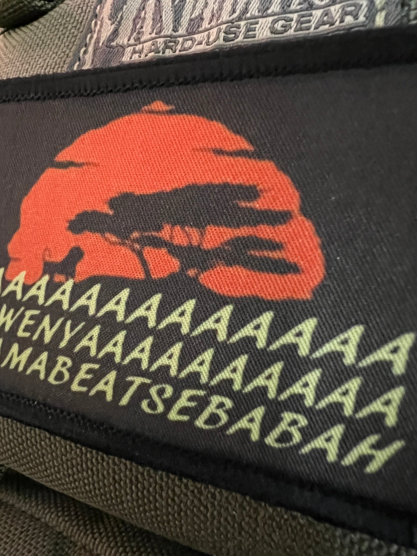 Lion King Chant Morale Patch Morale Patches Redheaded T Shirts