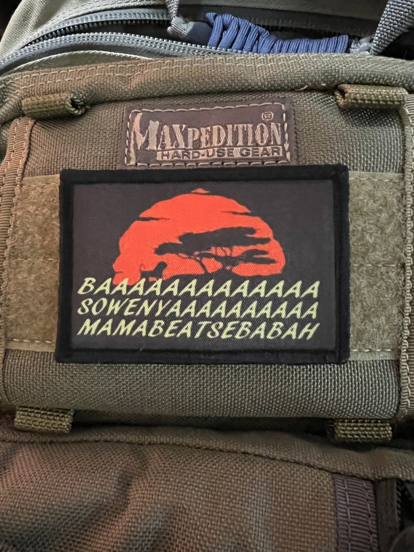 Lion King Chant Morale Patch Morale Patches Redheaded T Shirts