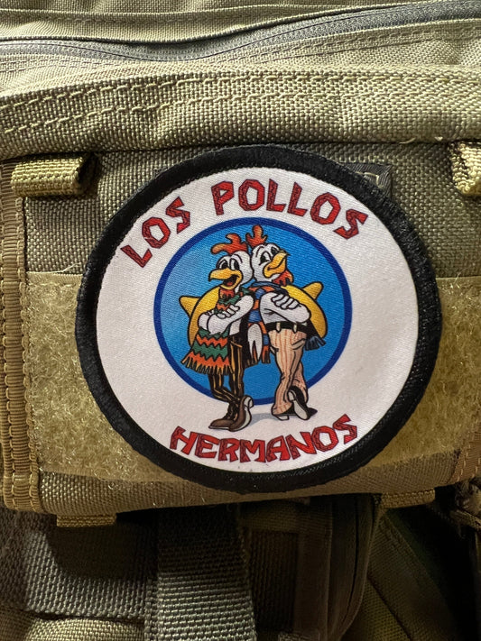 Los Pollos Hermanos Breaking Bad Better call Saul Velcro Morale Patch.JPG