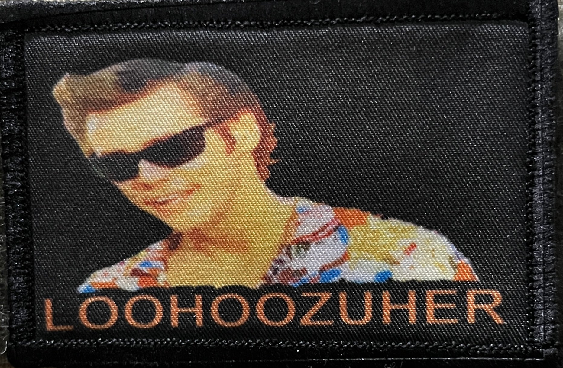 LOOHOOZUHER (Loser) Ace Ventura inspired Morale Patch Redheaded LOOHOOZUHER (Loser) Ace Ventura inspired Morale Patch Redheaded