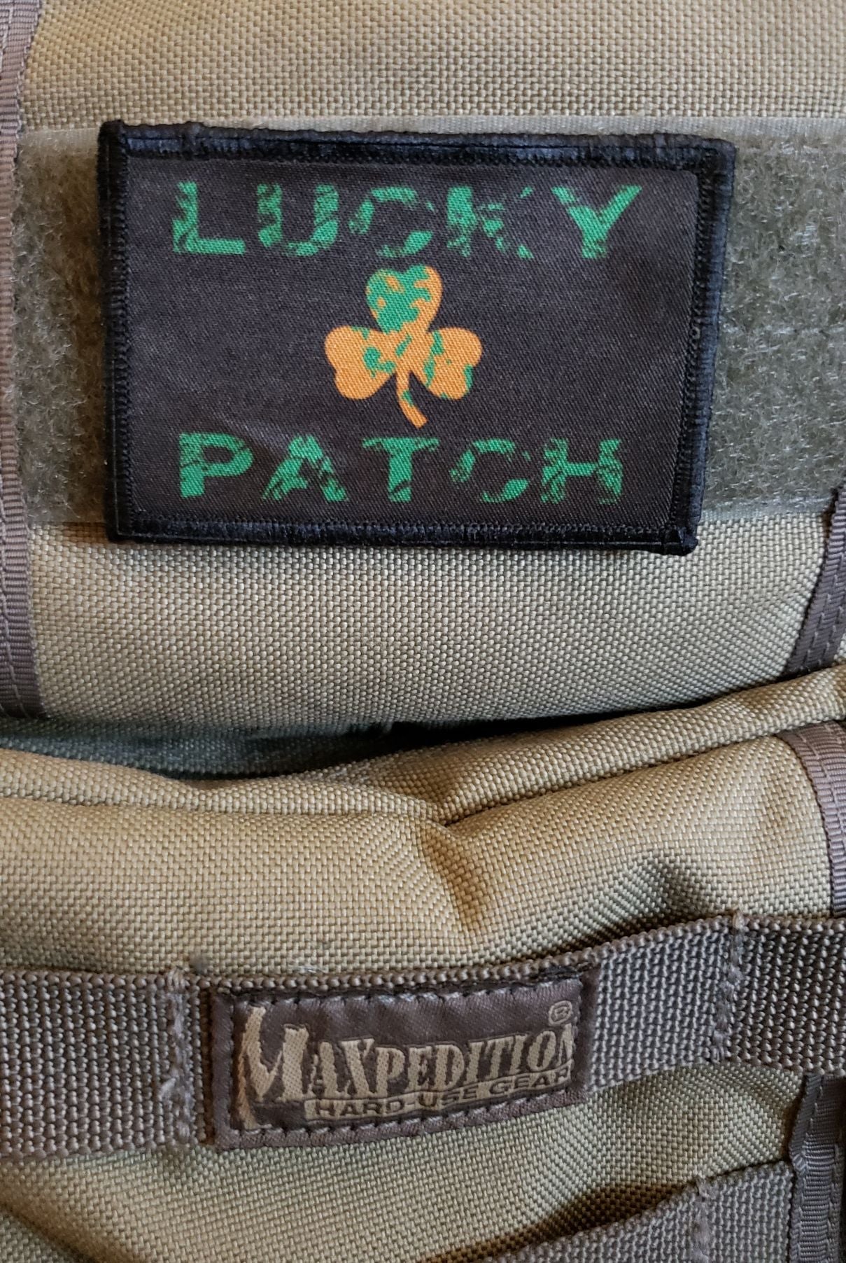 Lucky Patch Irish Morale Patch Morale Patches Redheaded T Shirts