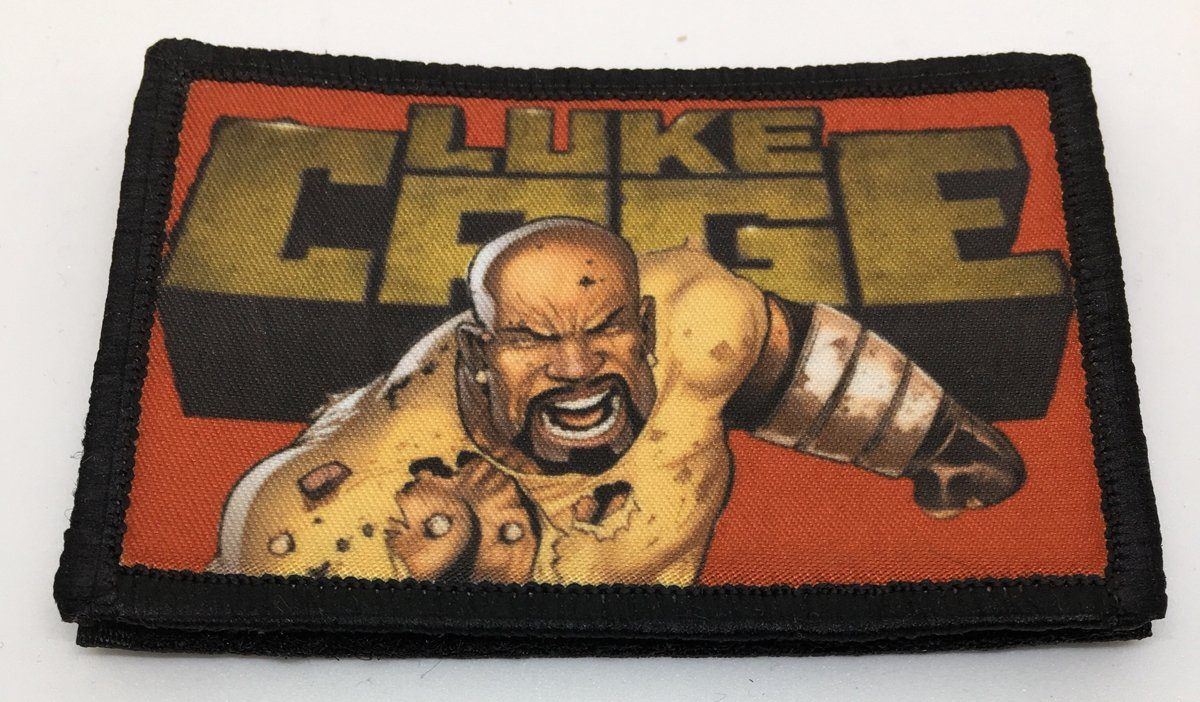 Luke Cage Morale Patch Morale Patches Redheaded T Shirts