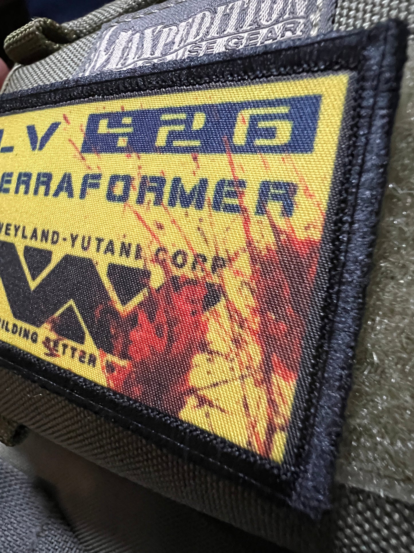 LV-426 Terraformer Weyland Yutani Velcro Morale Patch Morale Patches Redheaded T Shirts