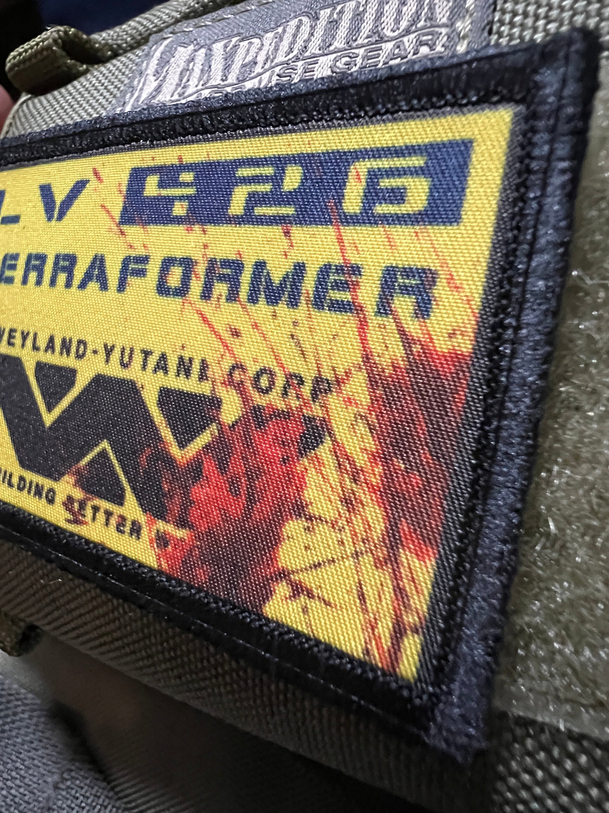 LV-426 Terraformer Weyland Yutani Velcro Morale Patch Morale Patches Redheaded T Shirts