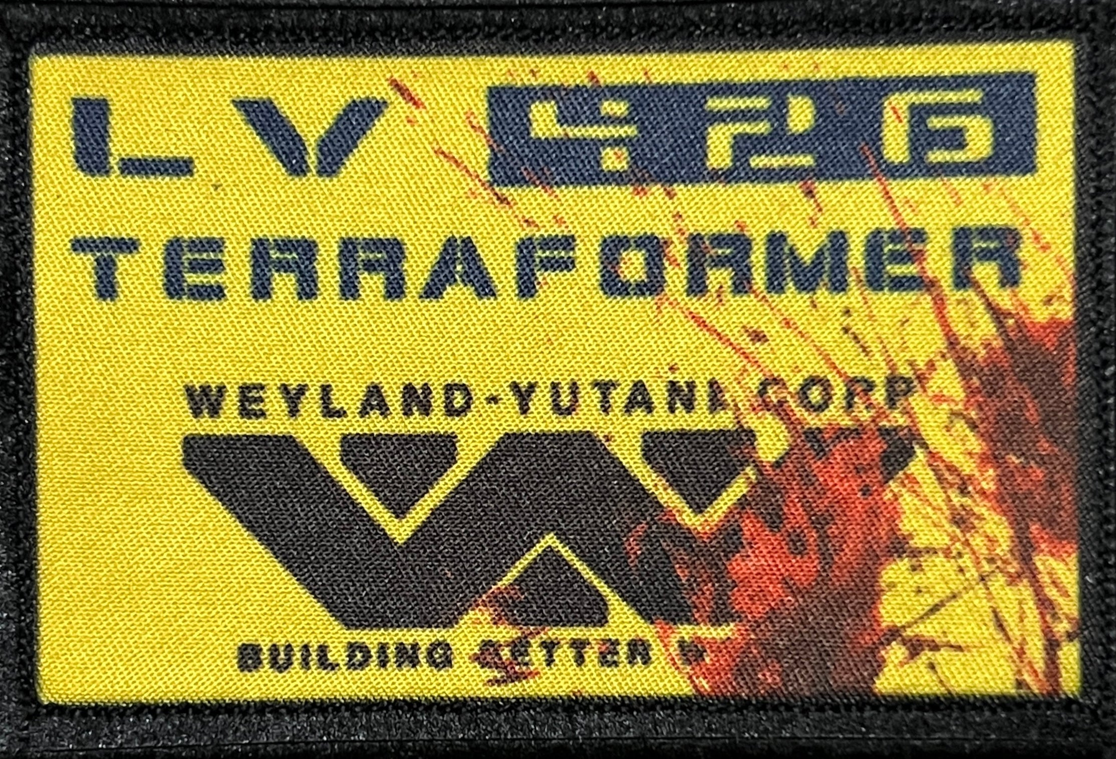 LV-426 Terraformer Weyland Yutani Velcro Morale Patch Morale Patches Redheaded T Shirts
