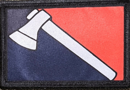 Major League Axe Throwing Morale Patch Morale Patches Redheaded T Shirts