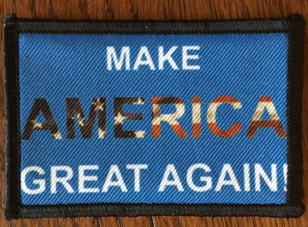 Make America Great Again Morale Patch Morale Patches Redheaded T Shirts