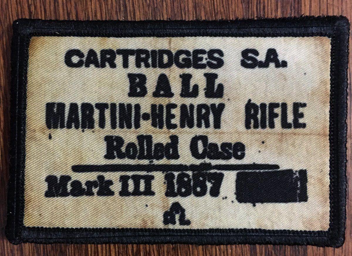 Martini Henry Ammo Morale Patch Morale Patches Redheaded T Shirts