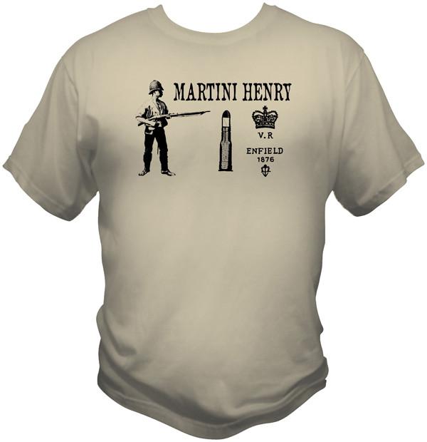 Martini Henry Rifle T Shirt T Shirts Redheaded T Shirts Small Sand