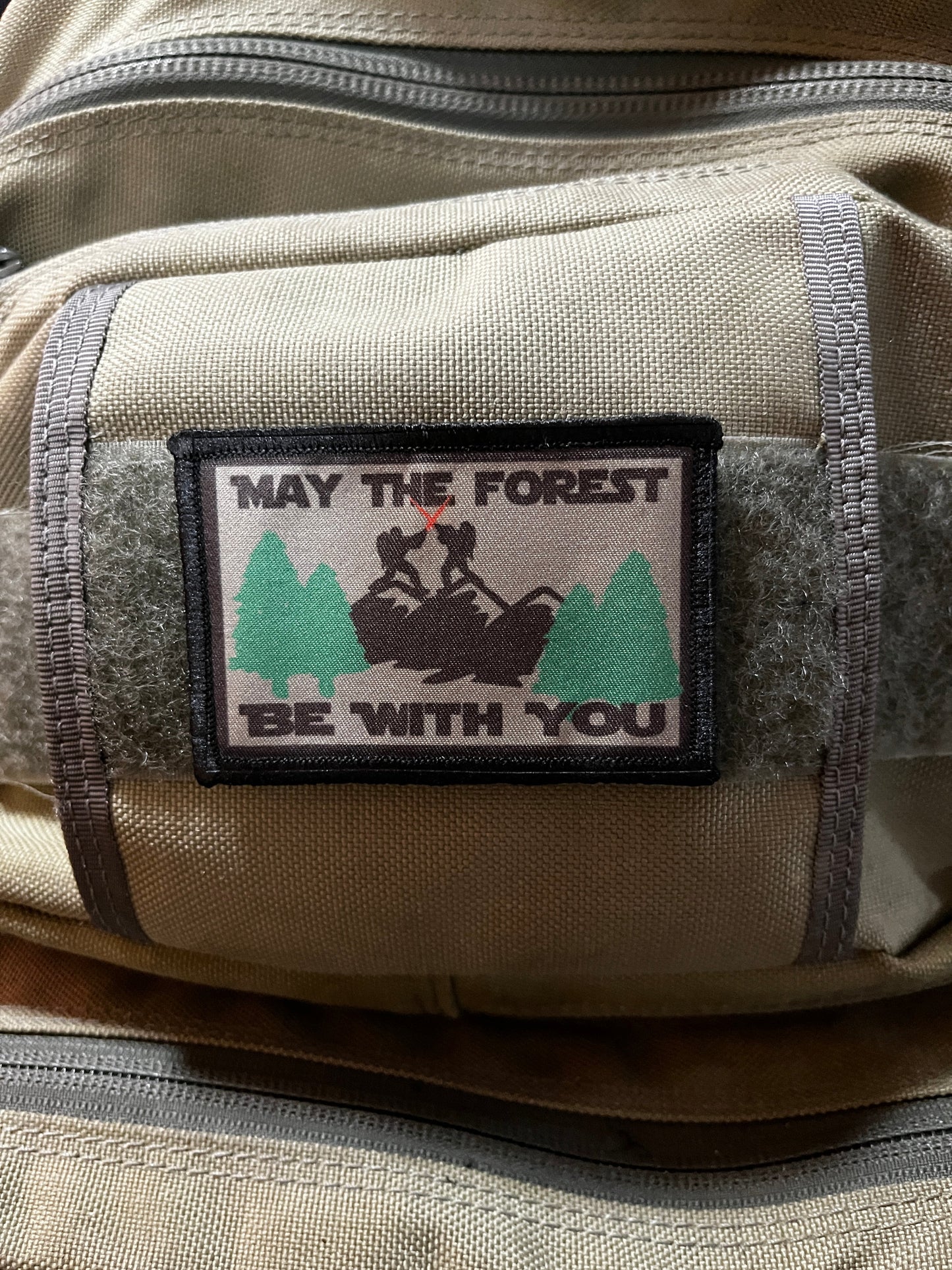 May The Forest Be With You Morale Patch Morale Patches Redheaded T Shirts