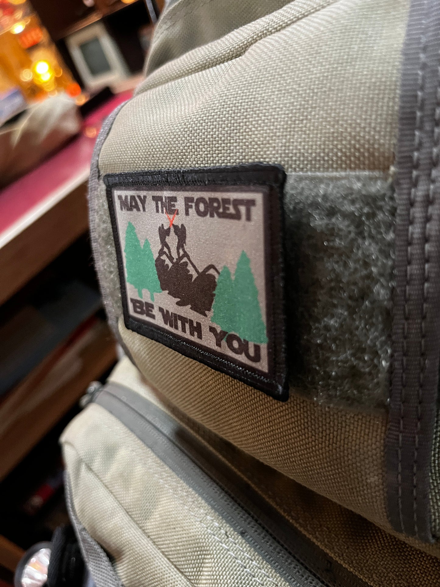 May The Forest Be With You Morale Patch Morale Patches Redheaded T Shirts