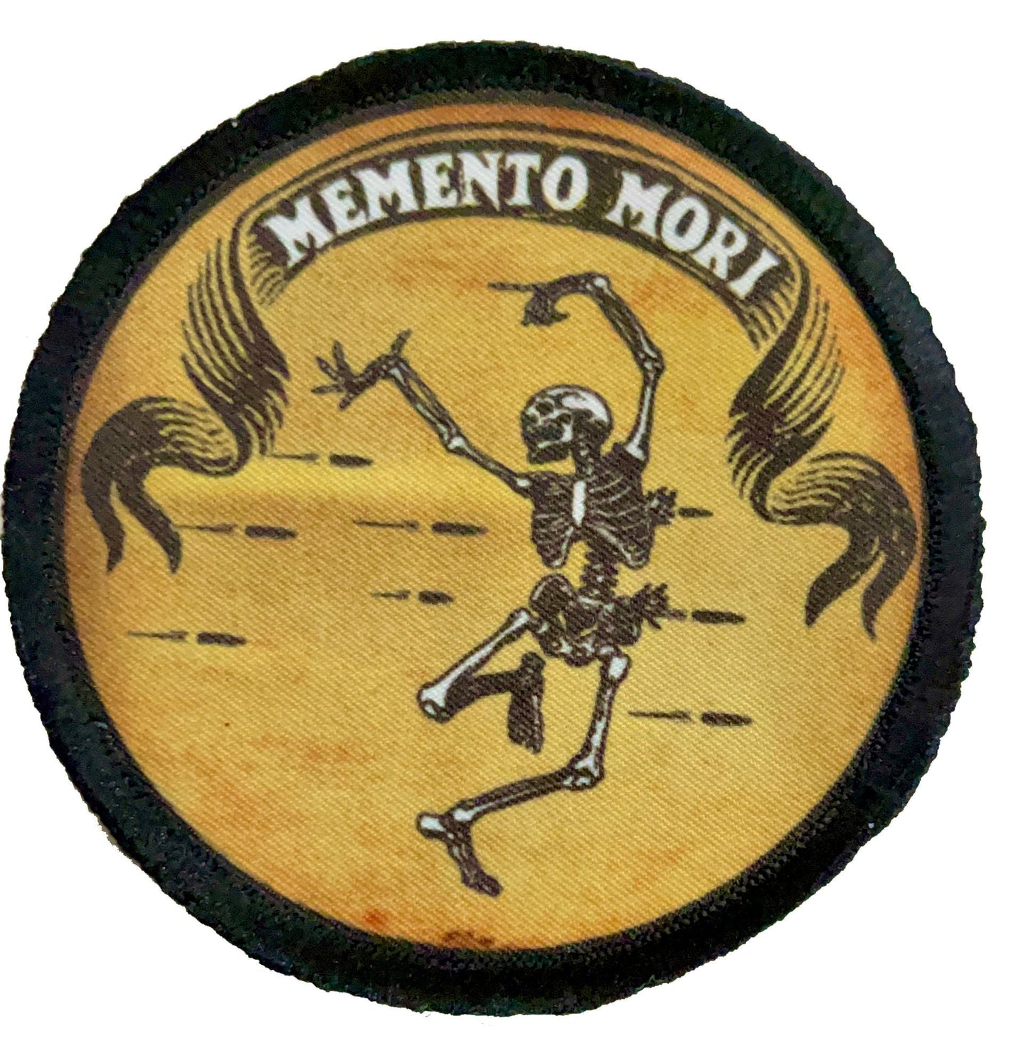 Memento Mori Flying Bullets Morale Patch Morale Patches Redheaded T Shirts