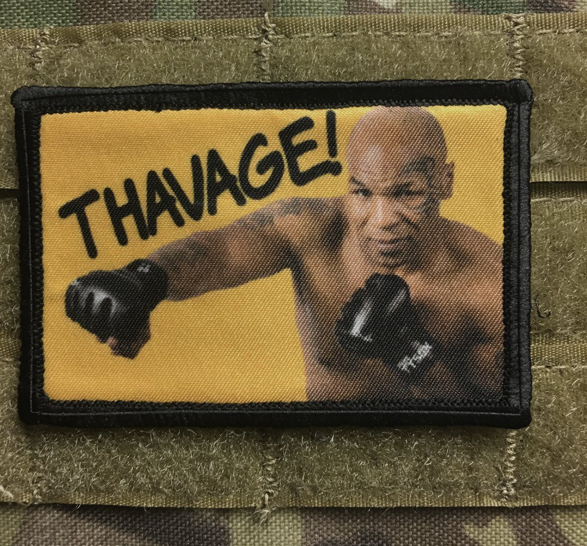Mike Tyson "Thavage" Morale Patch Morale Patches Redheaded T Shirts