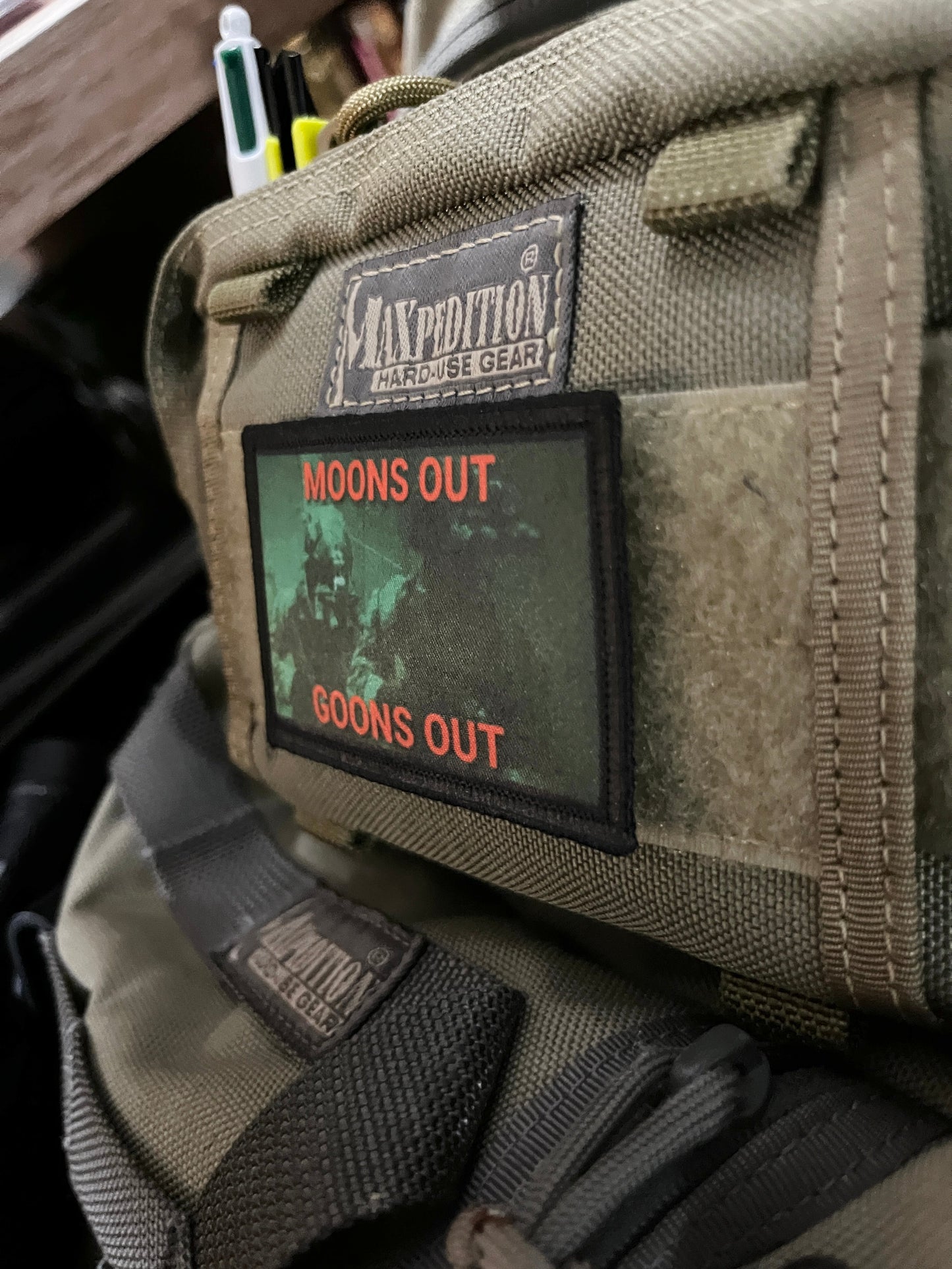 Moons Out Goons Out Morale Patch Morale Patches Redheaded T Shirts
