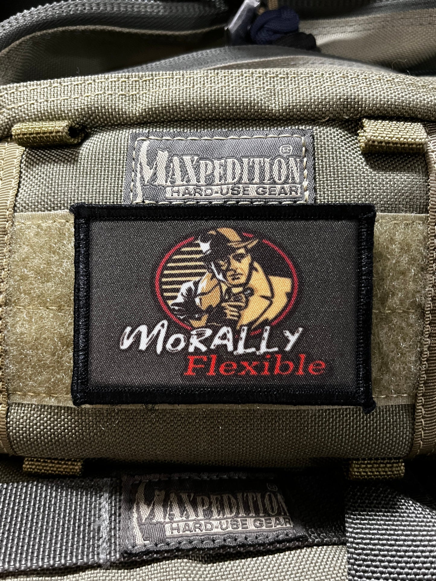 Morally Flexible Morale Patch Morale Patches Redheaded T Shirts