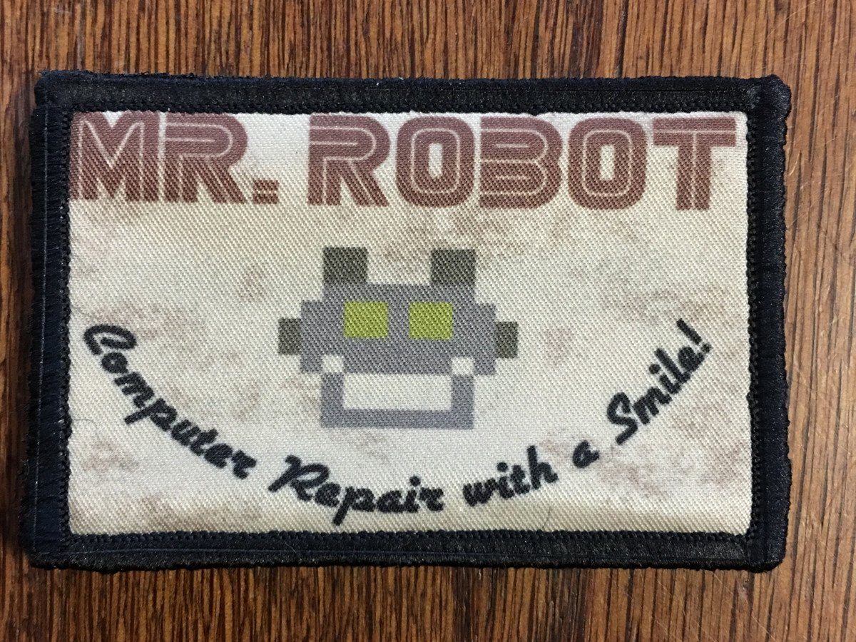 Mr Robot Morale Patch Morale Patches Redheaded T Shirts