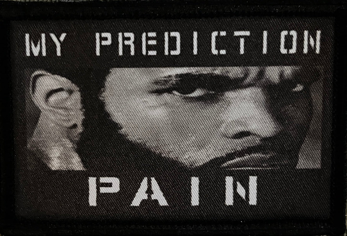 My Prediction PAIN Morale Patch Morale Patches Redheaded T Shirts