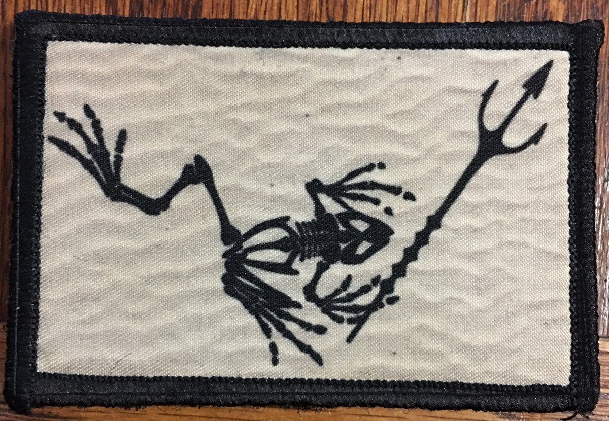 Navy Seals Skeleton Frog Frogman Morale Patch Tactical Military. 2x3 Hook  and Loop Made in The USA